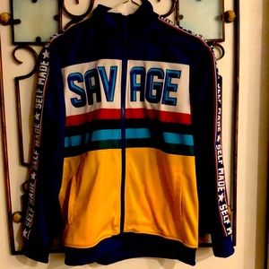 2 pc Boys track suit size 14-16. Black Pike price is firm